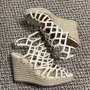 SCHUTZ caged wedge